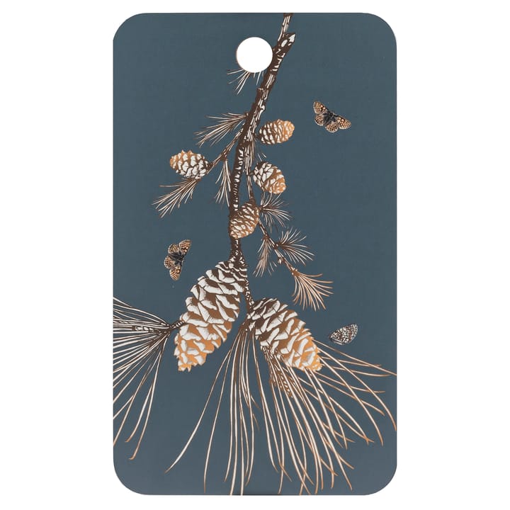 Pine Cone cutting board 20x34 cm - Thunder blue - Åry Home