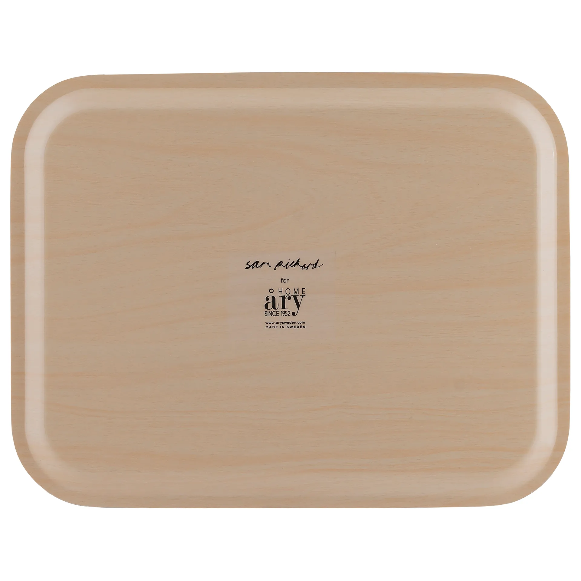 Pine Cone tray 28x36 cm, Cotton white Åry Home