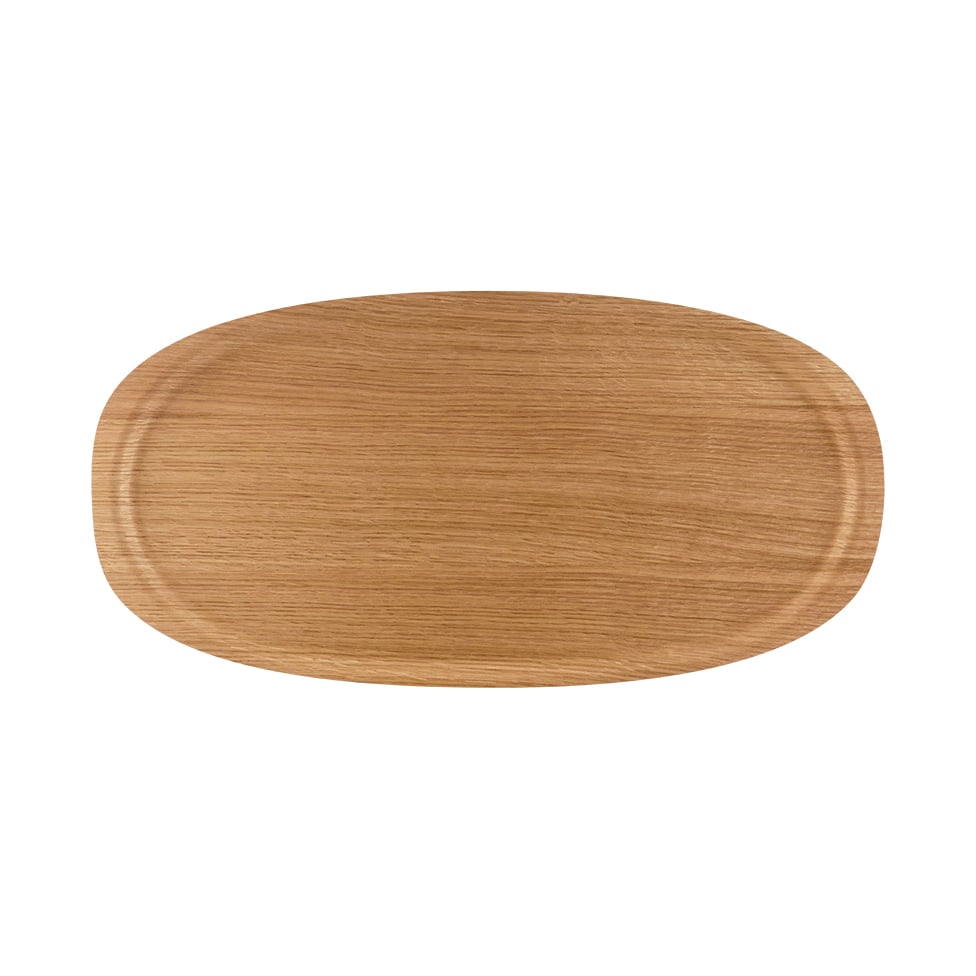 Åry Home Viventium champagne tray oak | Scandinavian Design | Trays | Brown