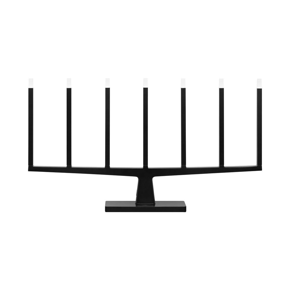 Ateljé Lyktan Adventure advent candle 7-arms black | Scandinavian Design | Advent lights | Black