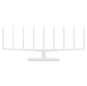 Adventure advent candle 9-arms - white - Ateljé Lyktan