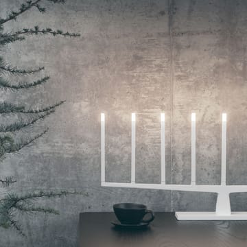 Adventure advent candle 9-arms - white - Ateljé Lyktan