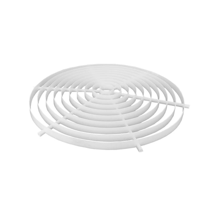 Bumling circular grid - White, ø19cm - Atelje Lyktan