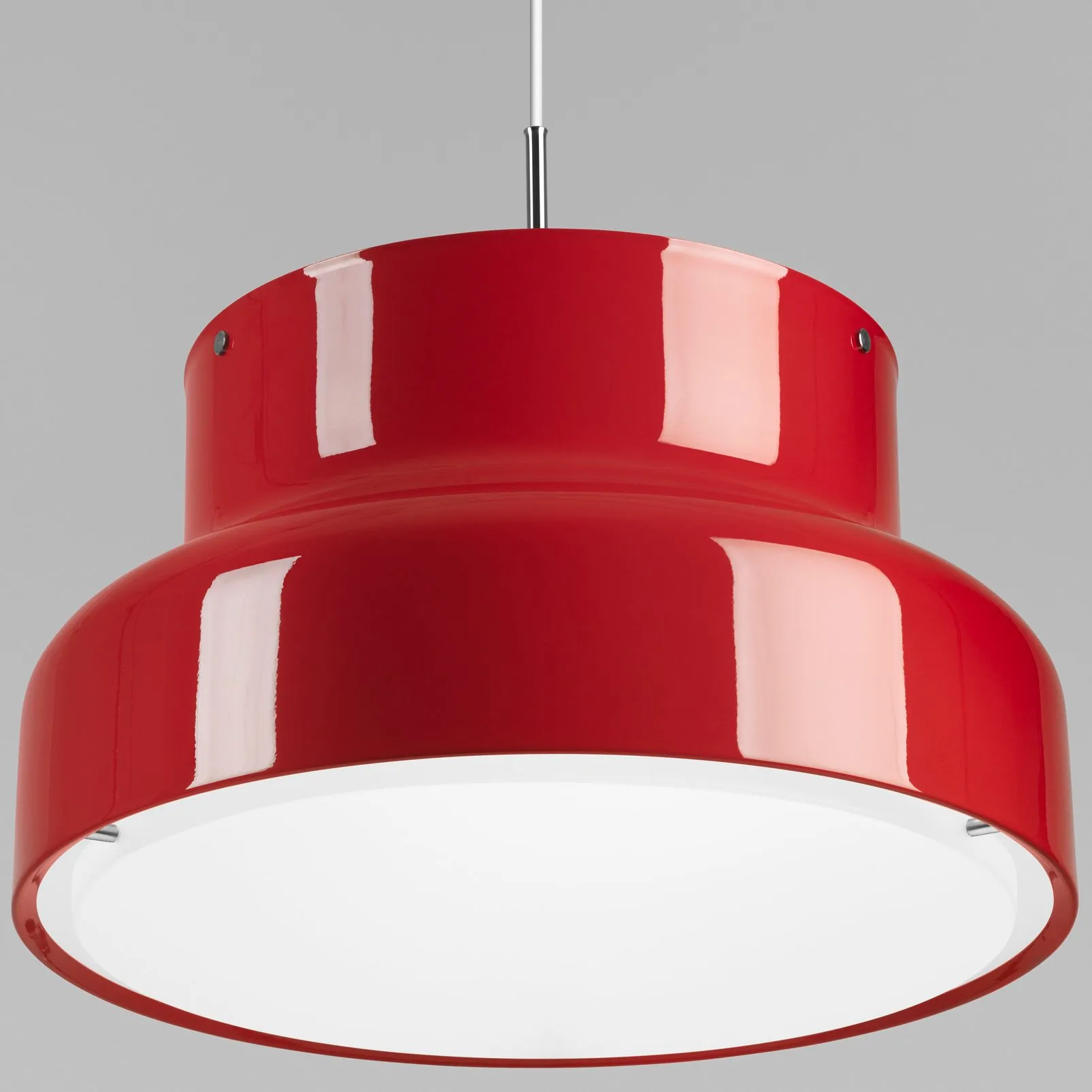 Bumling lamp large 600 mm, Red-circular grid Ateljé Lyktan