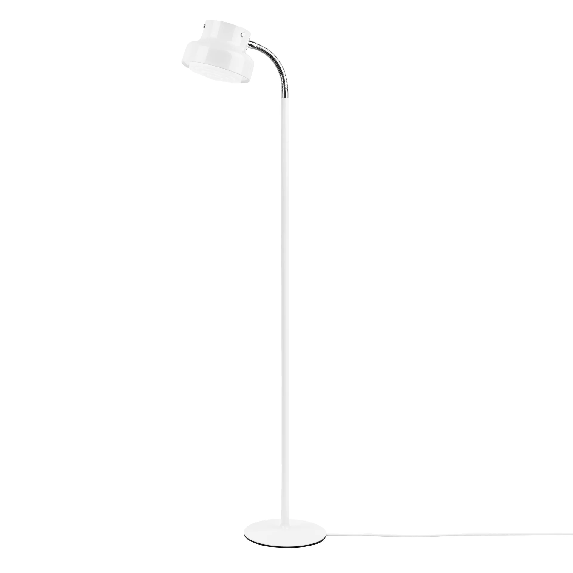 Bumling mini floor lamp Ø 19 cm, White Ateljé Lyktan