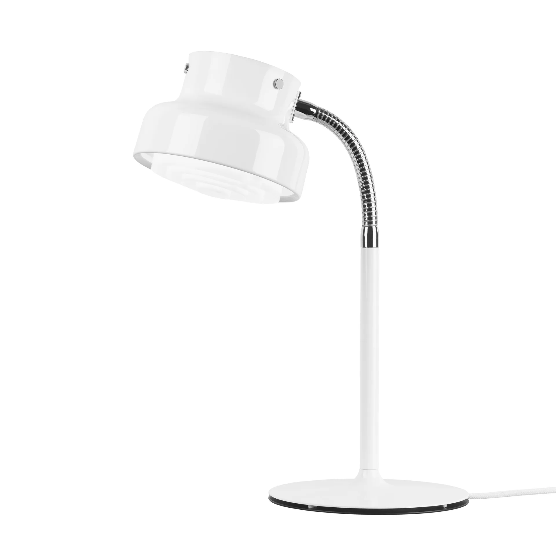 Bumling mini table lamp Ø 19 cm, White Ateljé Lyktan