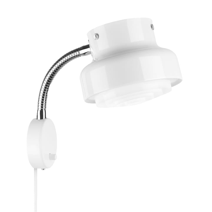 Bumling mini wall lamp Ø 19 cm - white - Atelje Lyktan