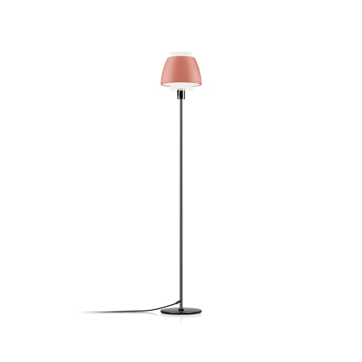 Buzz floor lamp - Salmon pink, led, low - Atelje Lyktan