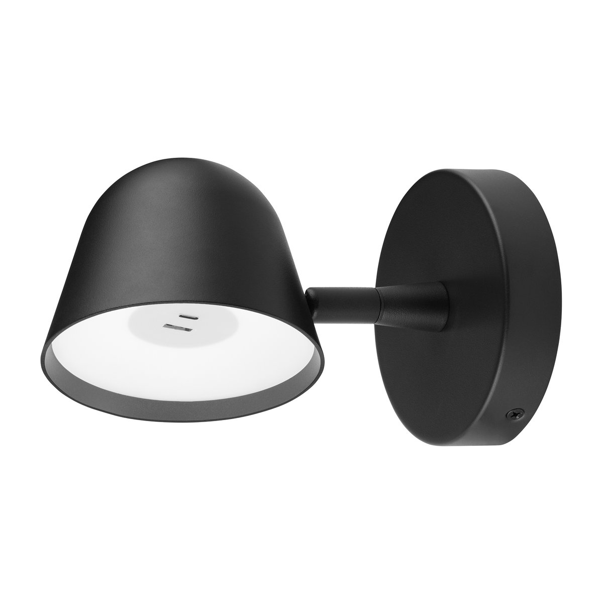 Ateljé Lyktan Charge wall lamp o11.8 cm Black | Scandinavian Design | Wall lights | Black