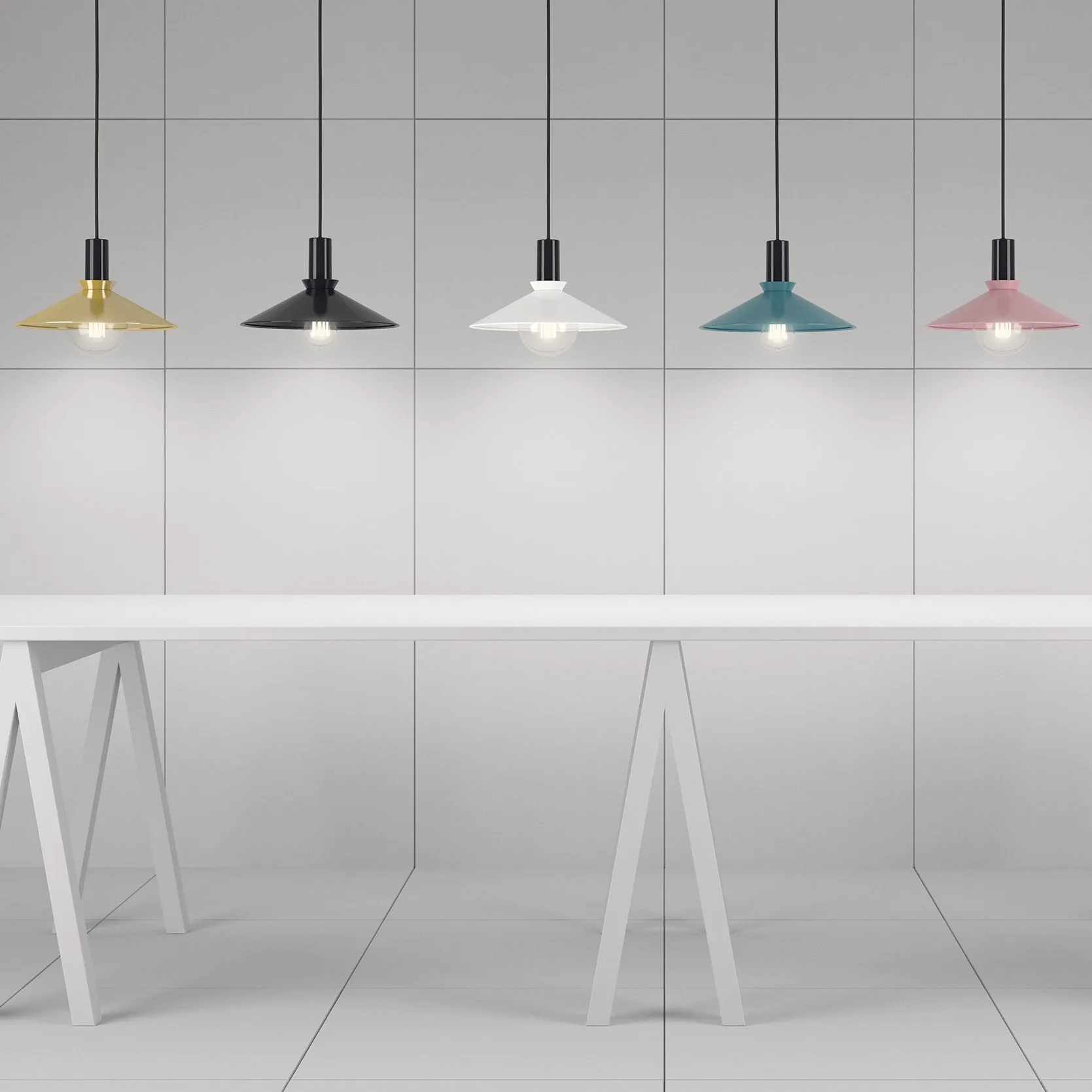 Cobbler ceiling lamp, champagne (brass) Ateljé Lyktan