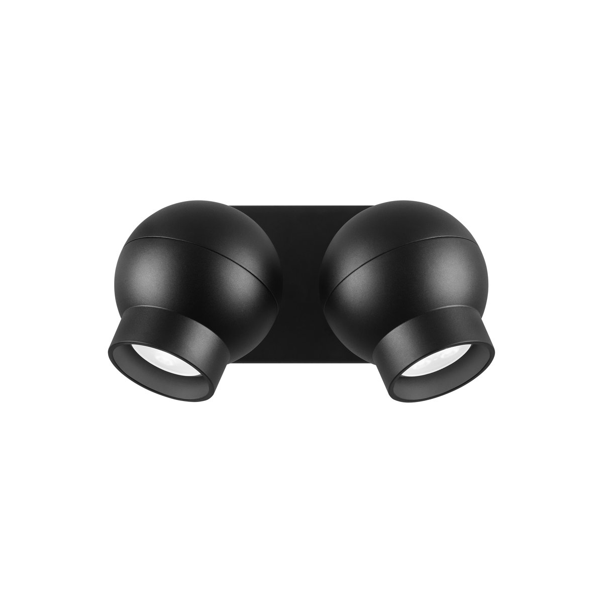 Ateljé Lyktan Ogle mini twin wall lamp Black | Scandinavian Design | Wall lights | Black
