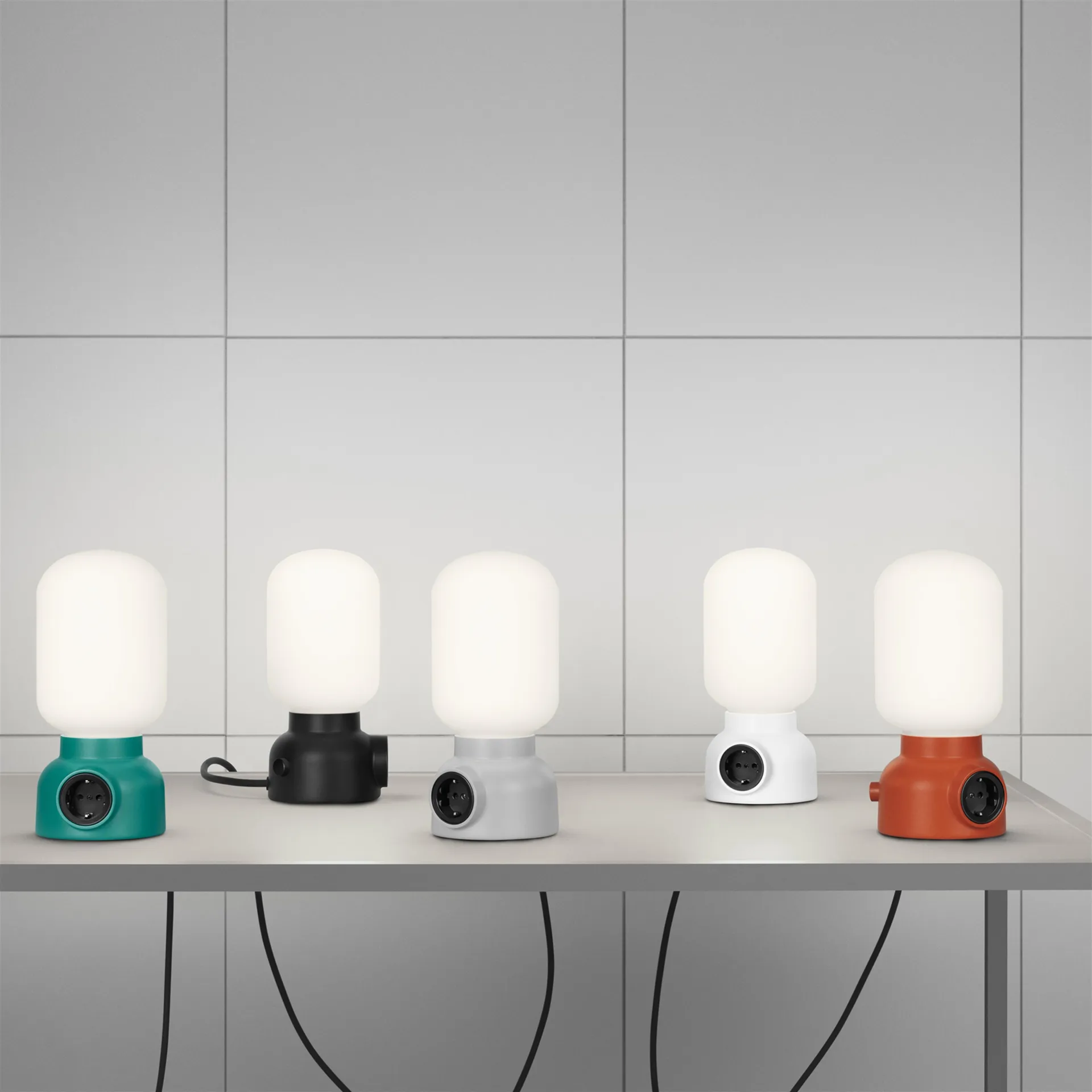 Plug Lamp, Black Ateljé Lyktan