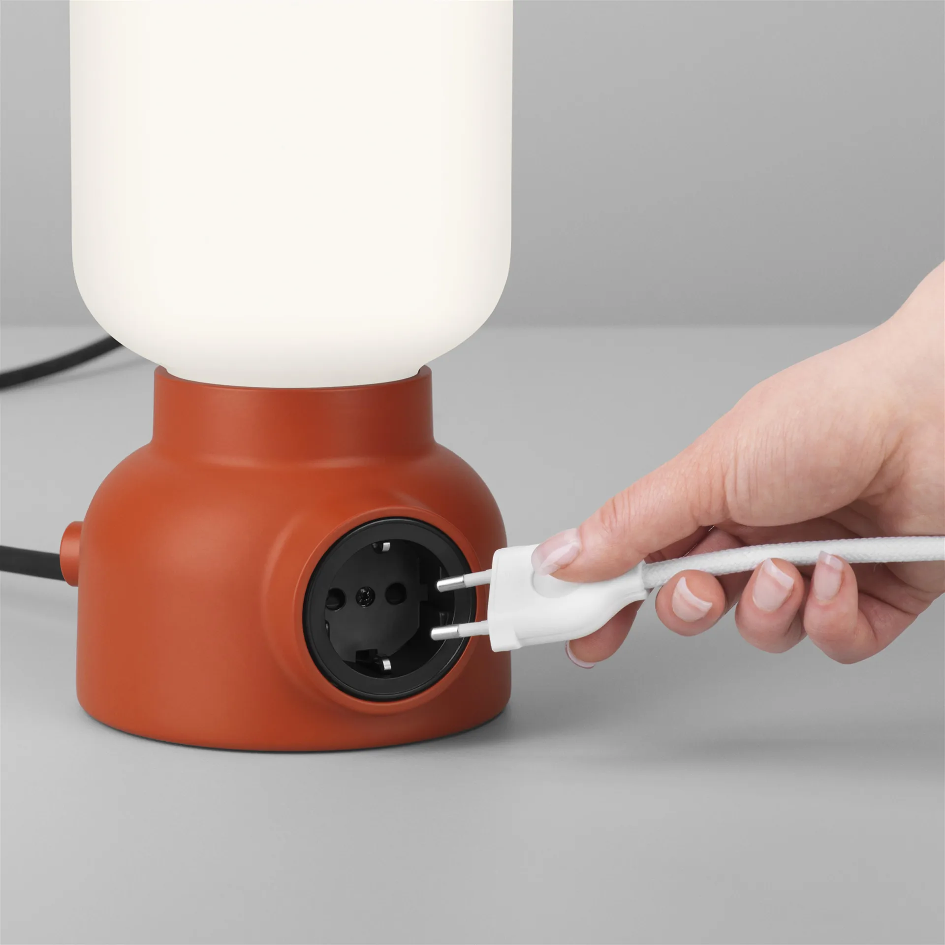 Plug Lamp, Black Ateljé Lyktan