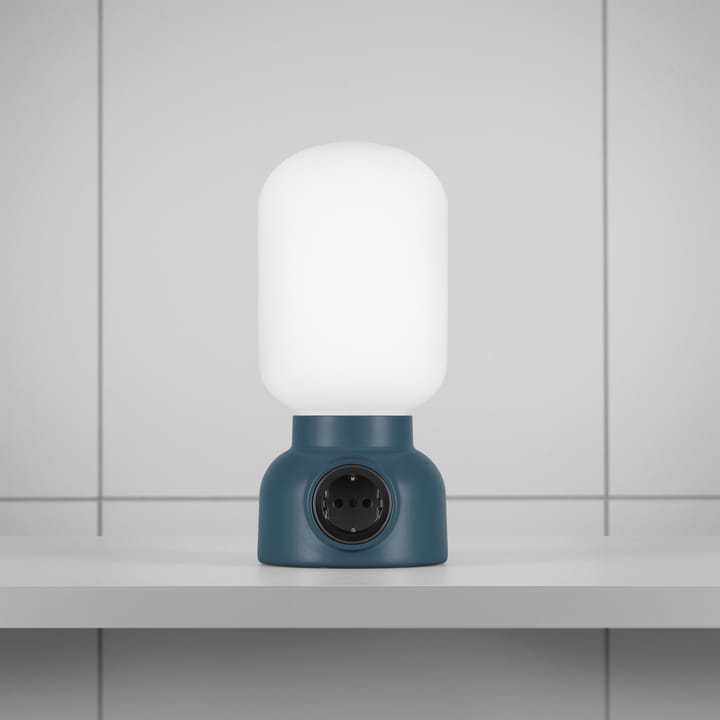 Plug Lamp, Powder blue Ateljé Lyktan