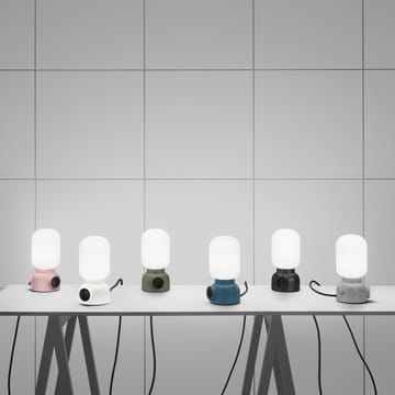 Plug Lamp - Powder blue - Ateljé Lyktan