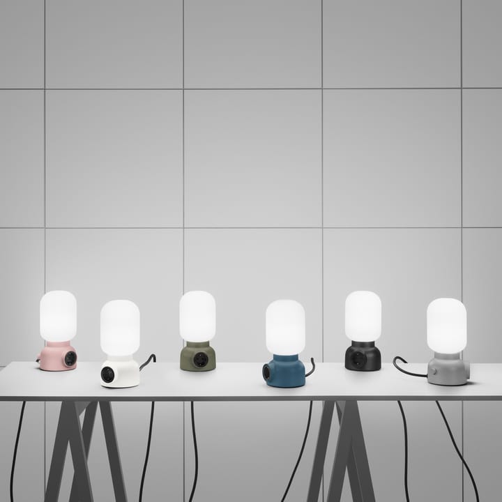 Plug Lamp, Powder blue Ateljé Lyktan