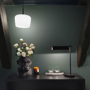 Riff Bowl pendant lamp - Black, large, led - Ateljé Lyktan