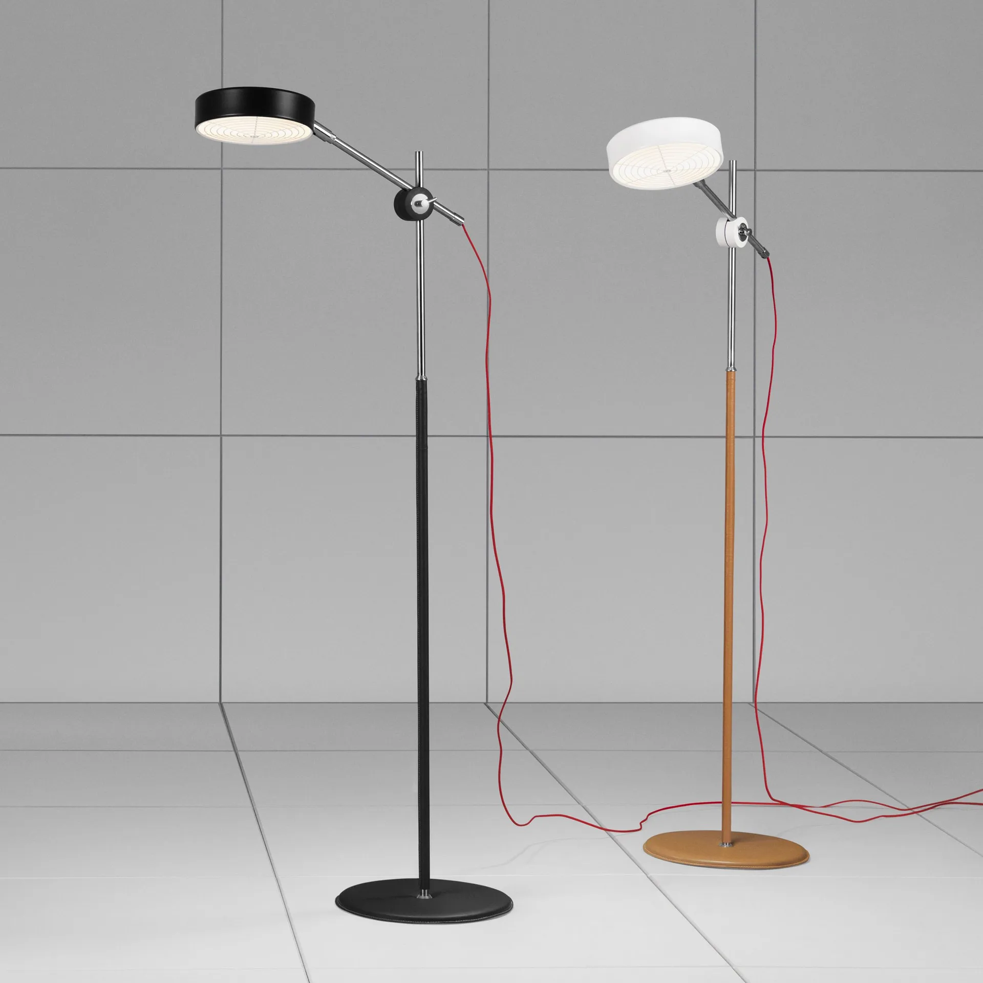 Simris floor lamp black, black Ateljé Lyktan