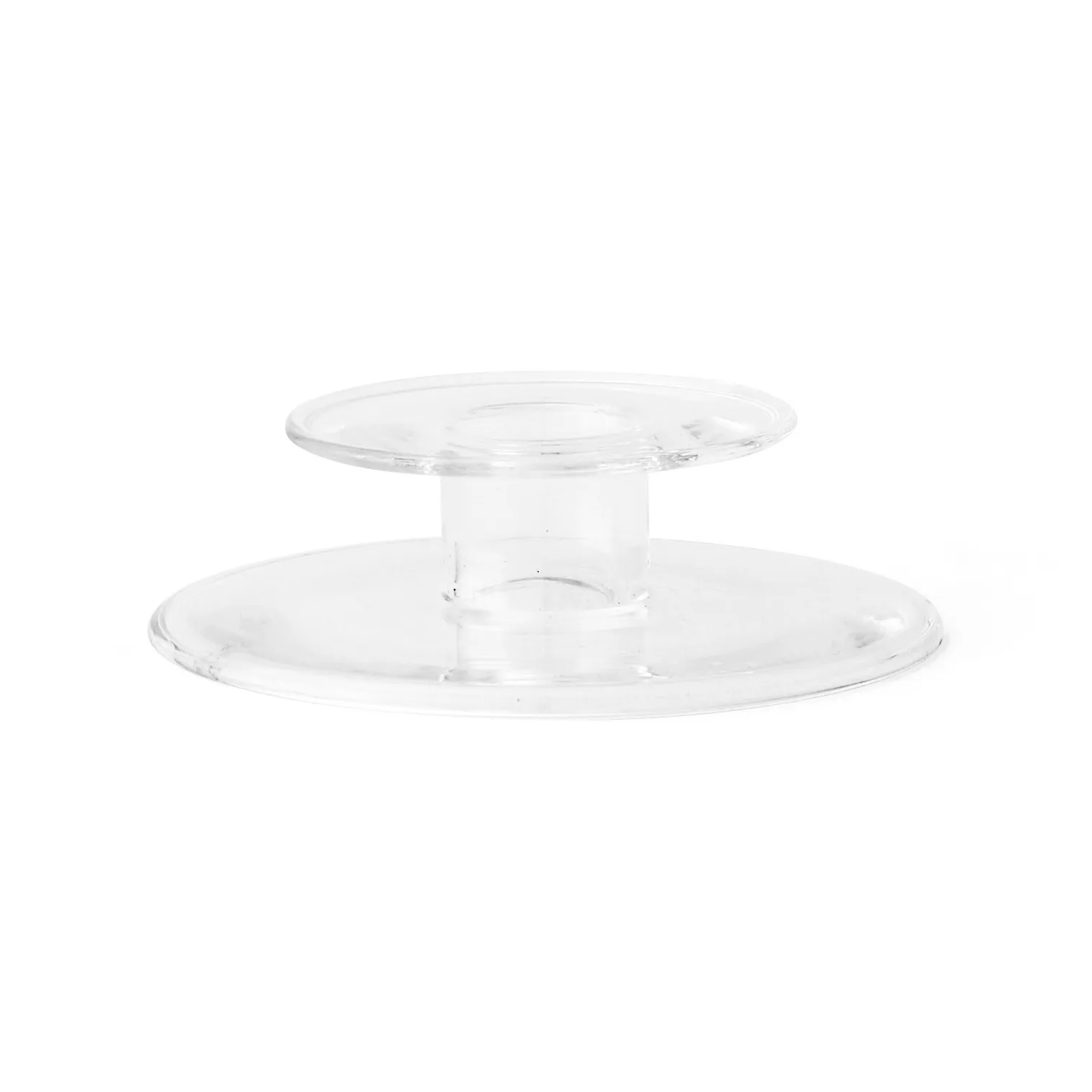 Abacus candle sticks 2,5 cm, Clear Audo Copenhagen