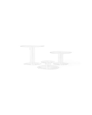 Abacus candle sticks 2,5 cm - Clear - Audo Copenhagen