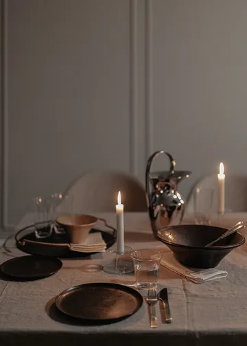 Abacus candle sticks 5.5 cm - Clear - Audo Copenhagen