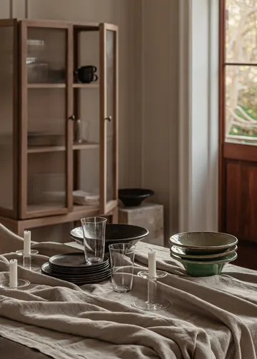 Abacus candle sticks 5.5 cm - Clear - Audo Copenhagen