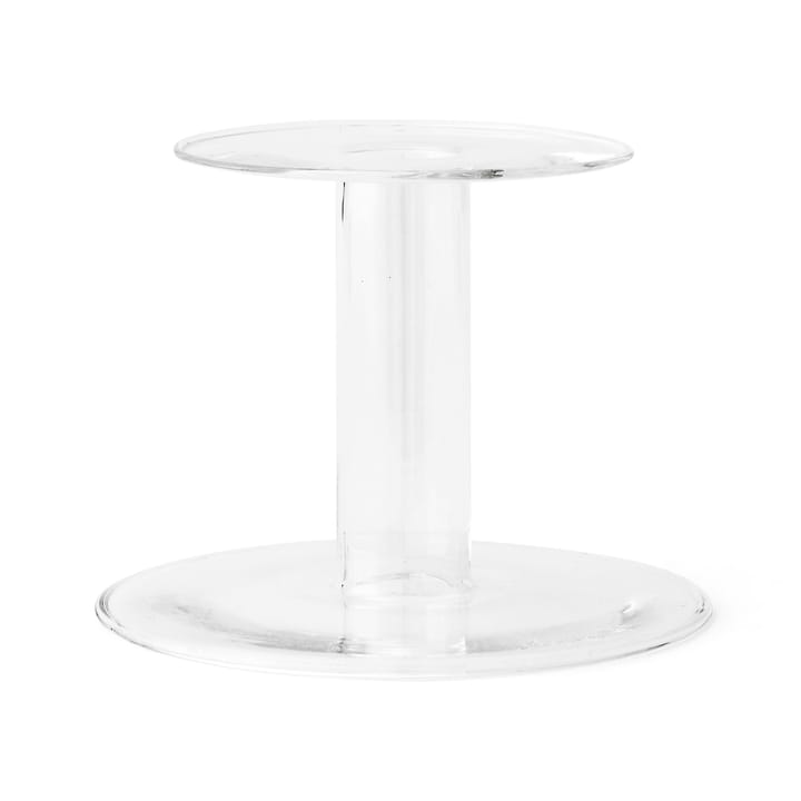 Abacus candle sticks 8.5 cm, Clear Audo Copenhagen