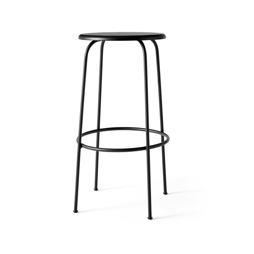 Audo Copenhagen Afteroom barstool Black, high | Scandinavian Design | Bar stools | Black