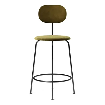 Afteroom barstool velvet upholstery 63.5 cm - City Velvet CA7832/031 - Audo Copenhagen