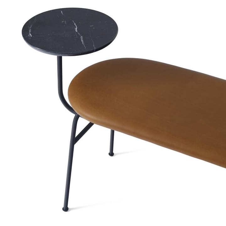Afteroom bench, Black-cognac Audo Copenhagen