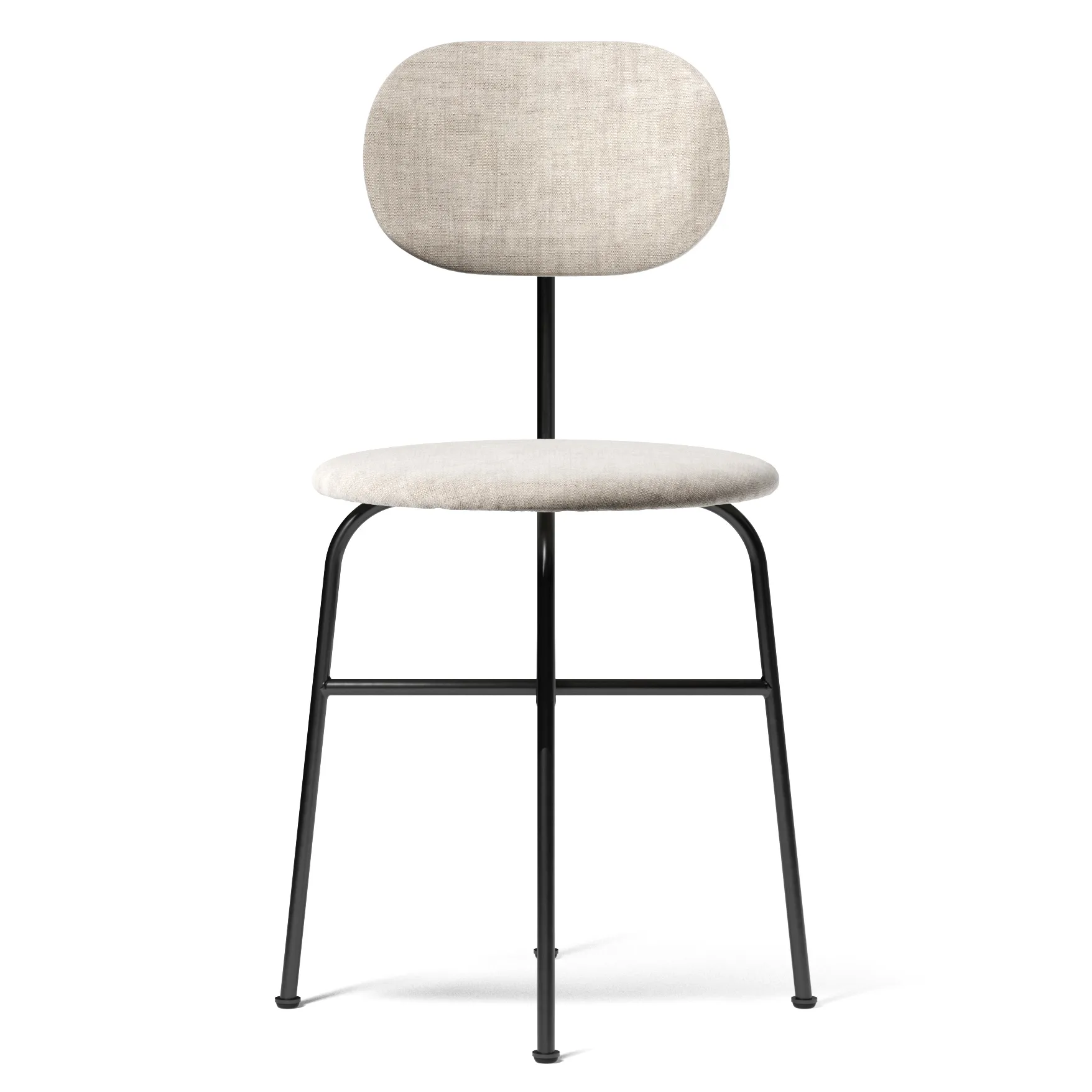 Afteroom chair black legs fabric seat, maple 222 Audo Copenhagen