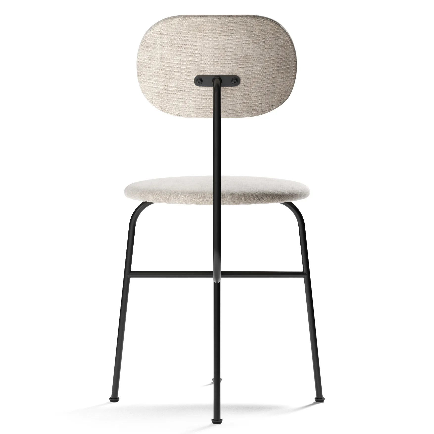 Afteroom chair black legs fabric seat, maple 222 Audo Copenhagen