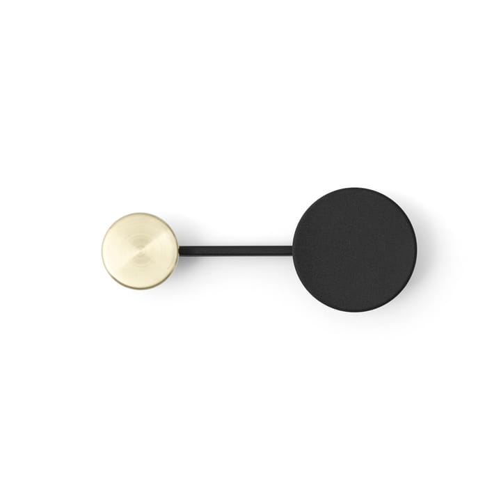 Afteroom clothes hanger small - black brass - Audo Copenhagen