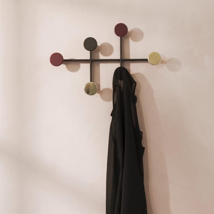 Afteroom coat hanger - black-brass - Audo Copenhagen