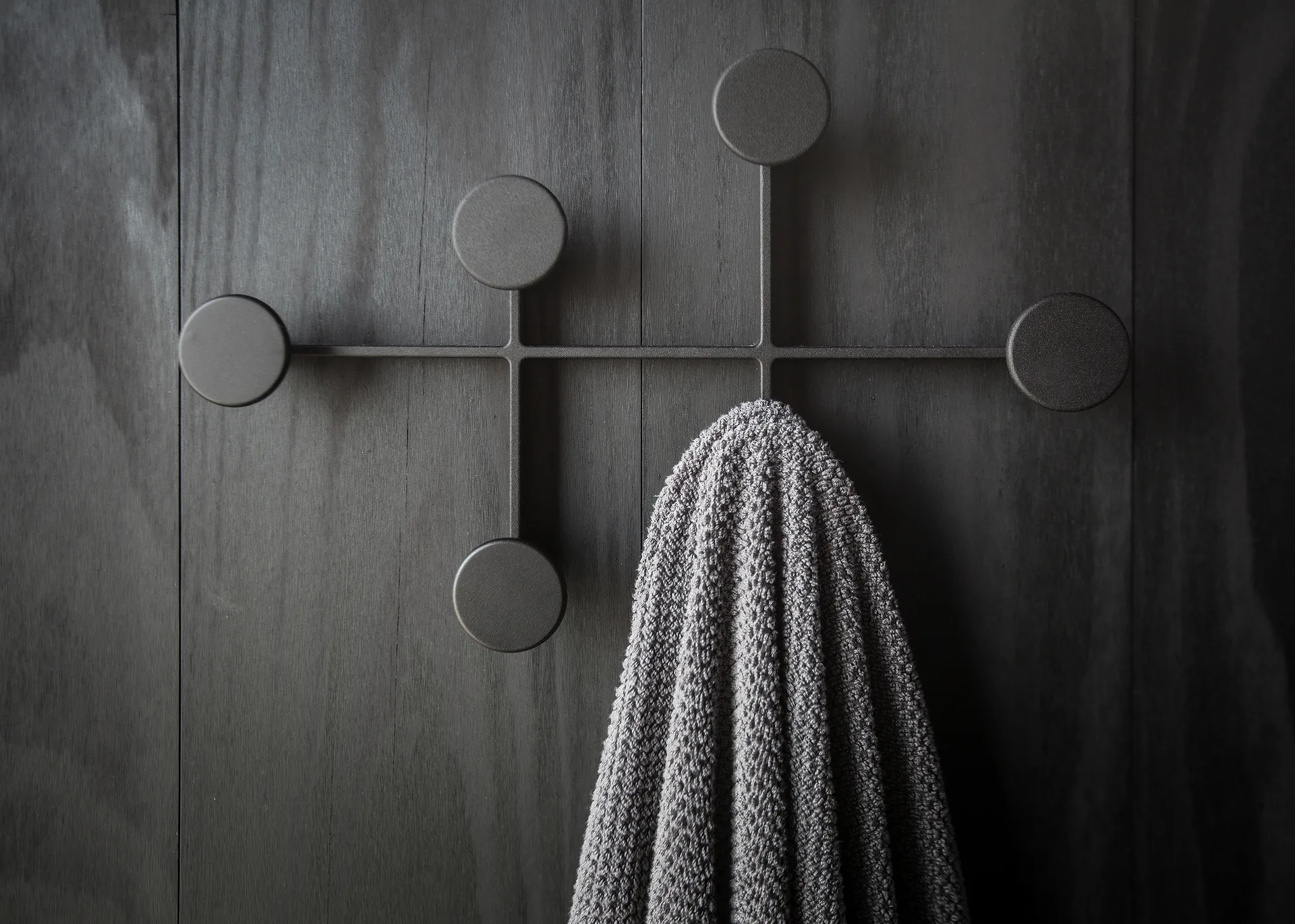 Afteroom coat hanger, black Audo Copenhagen