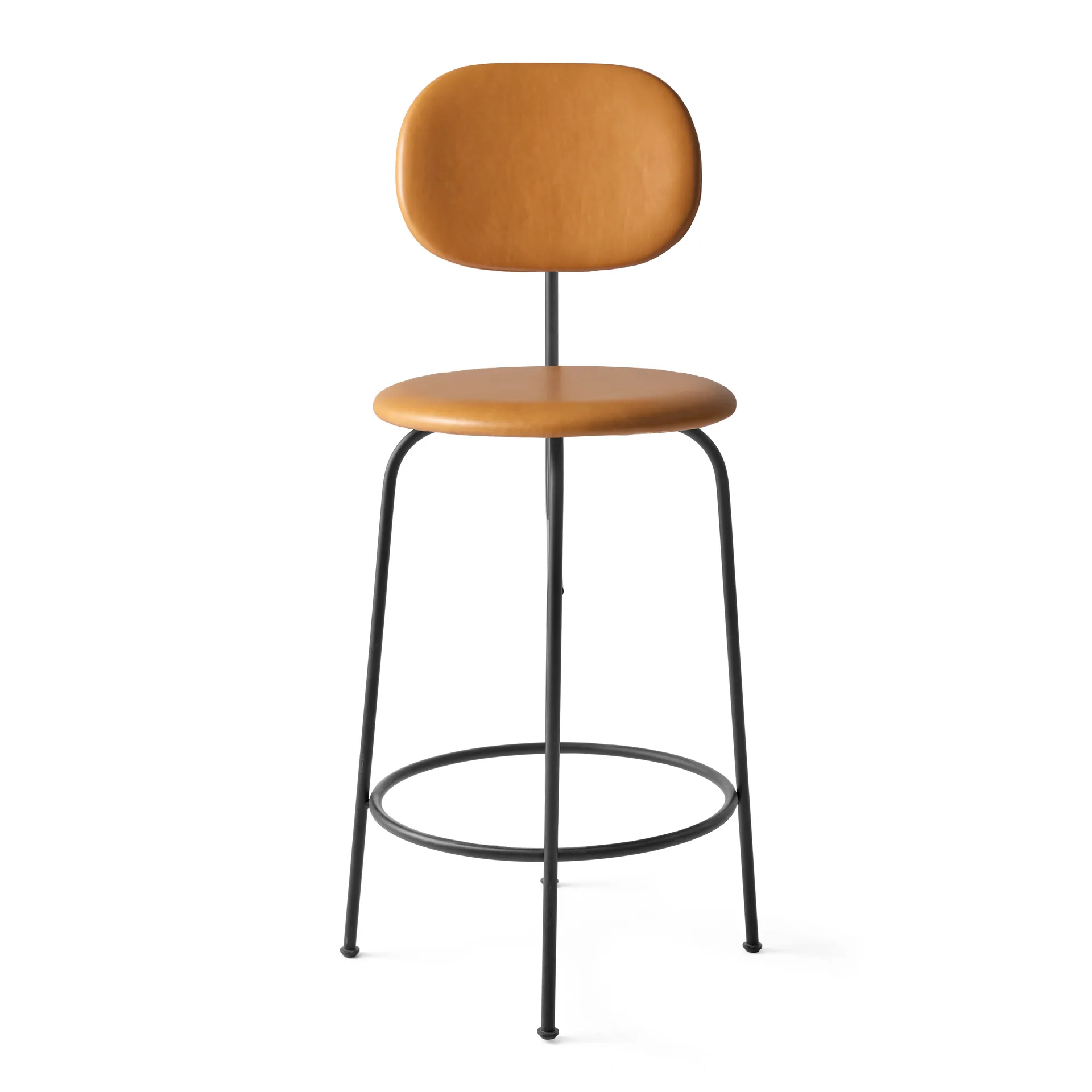 Afteroom plus barstool leather upholstery 63.5 cm, Dakar 0250 Audo Copenhagen