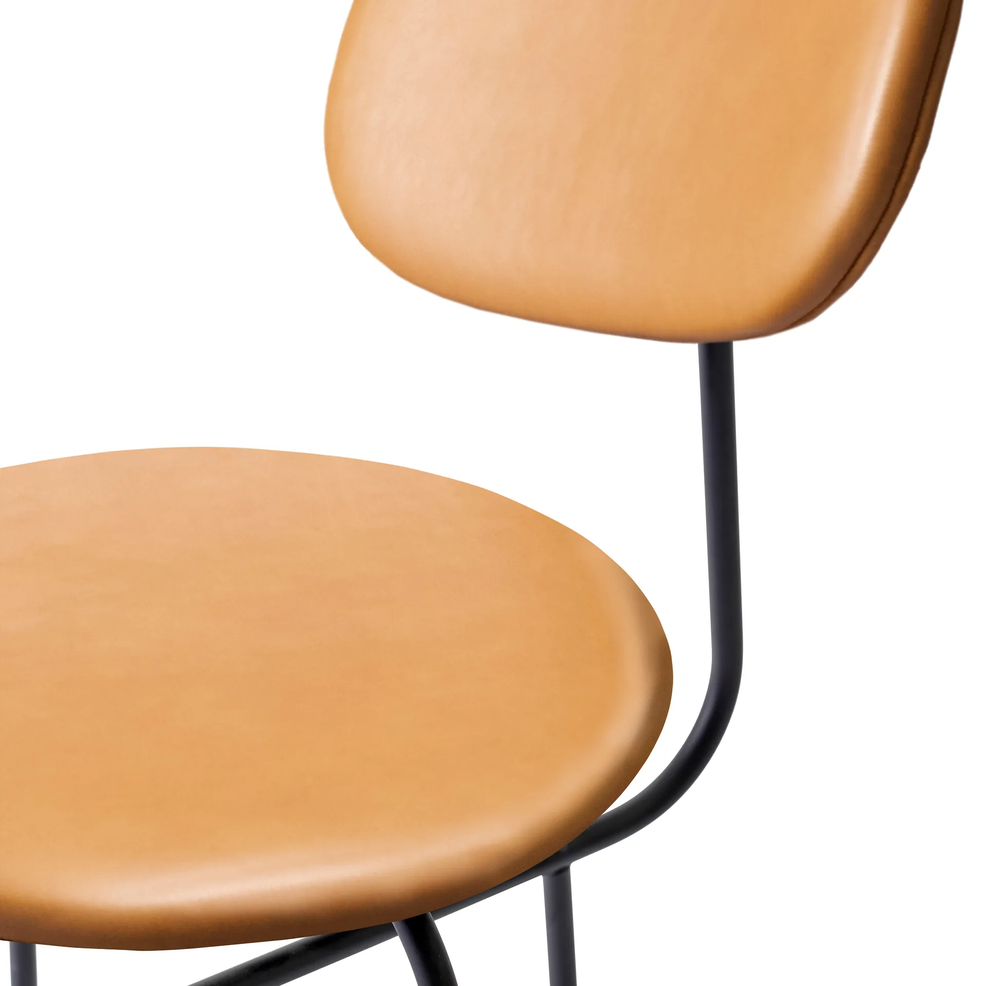 Afteroom plus barstool leather upholstery 63.5 cm, Dakar 0250 Audo Copenhagen