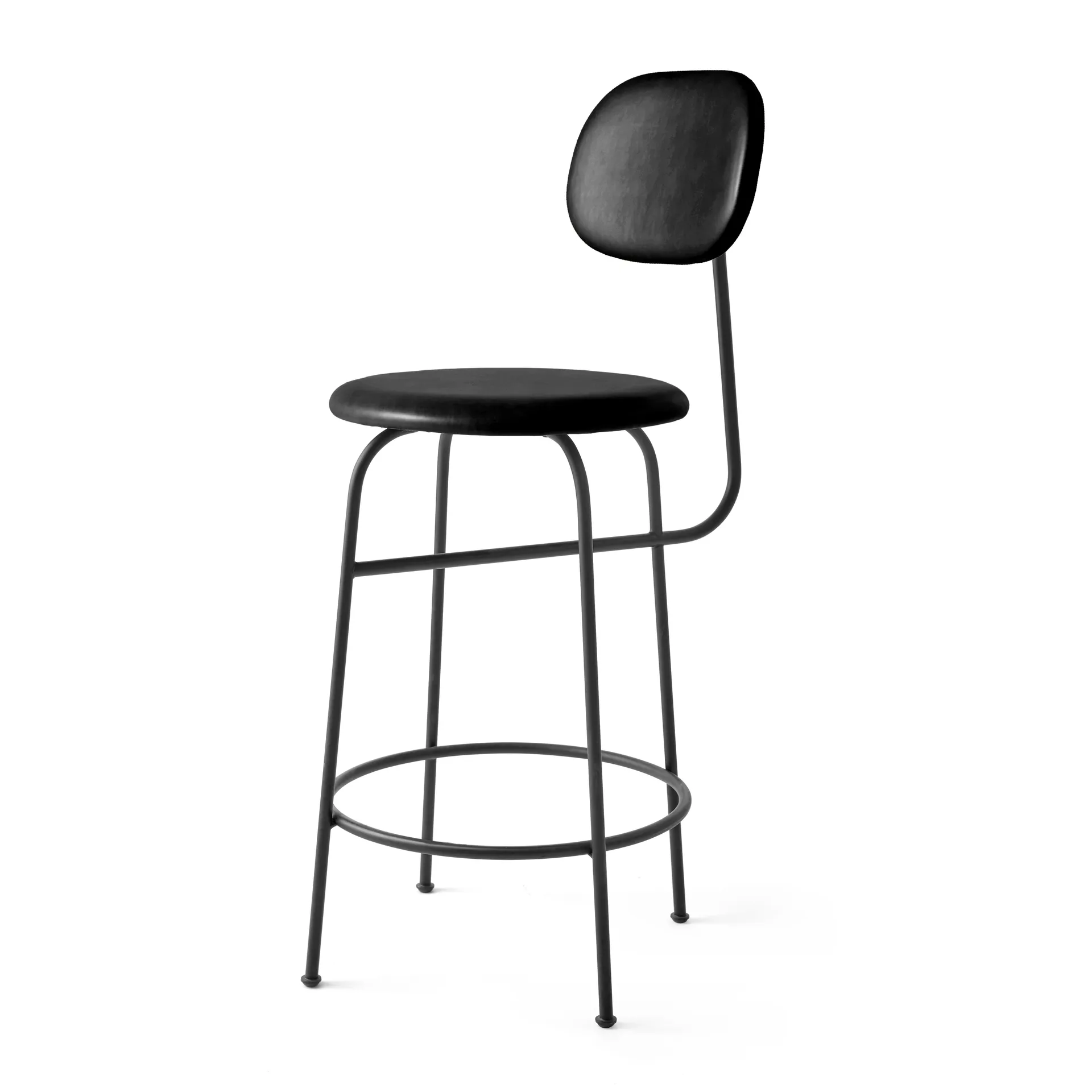 Afteroom plus barstool leather upholstery 63.5 cm, Dakar 0842 Audo Copenhagen