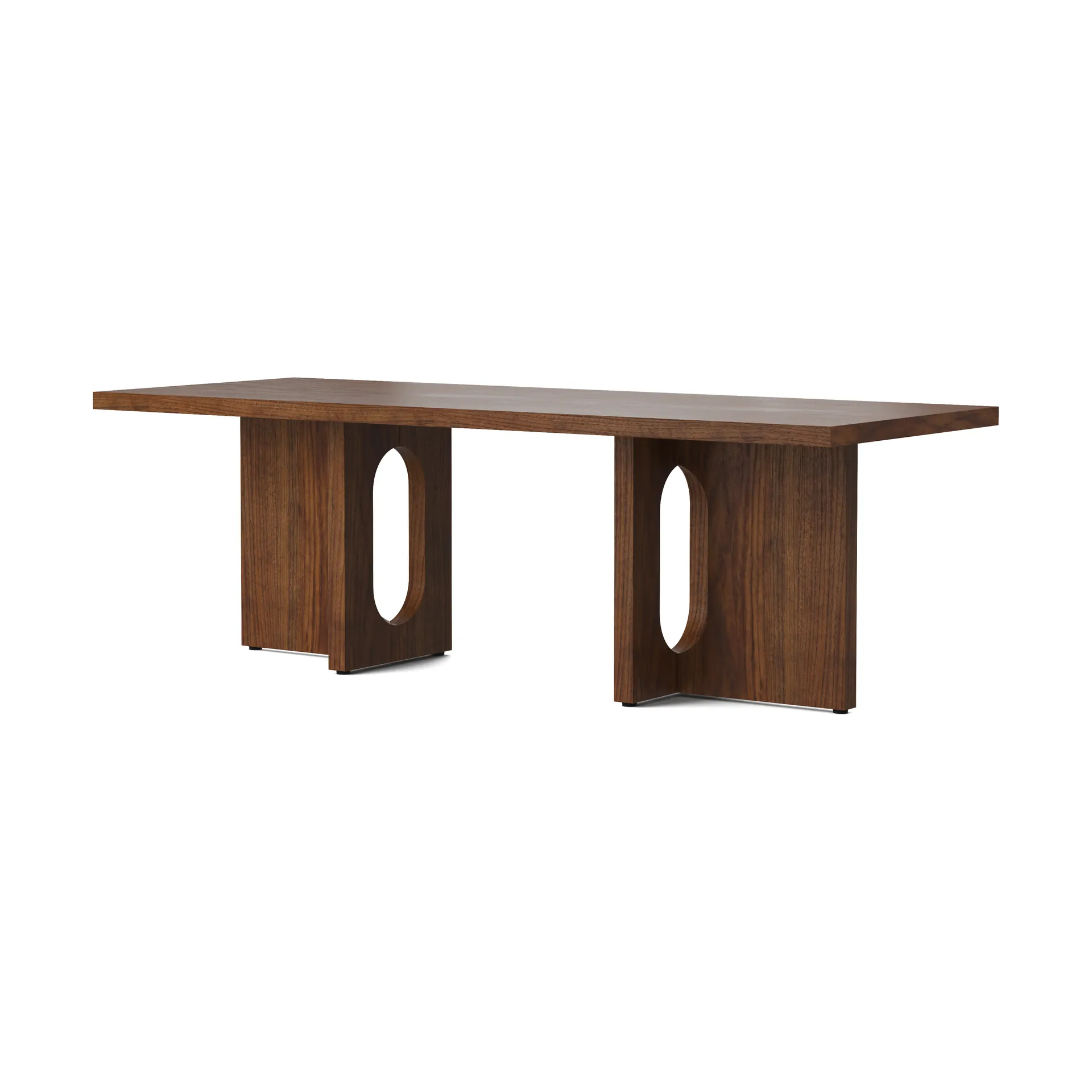 Androgyne lounge table, Walnut Audo Copenhagen