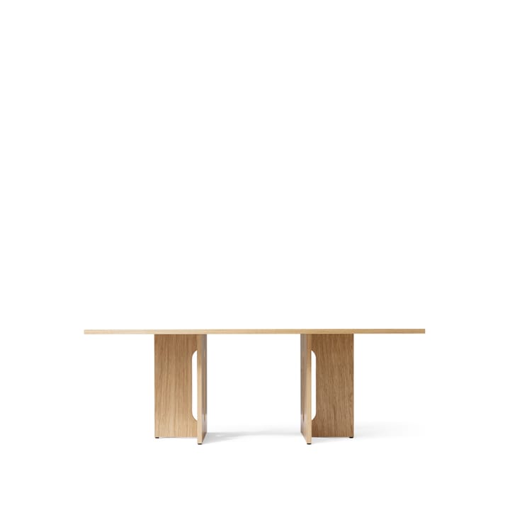 Androgyne rectangular dining table - Natural oak. 210x109 cm - Audo Copenhagen