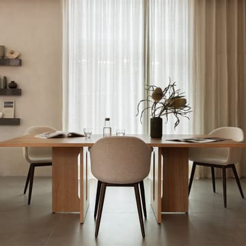 Androgyne rectangular dining table - Natural oak. 210x109 cm - Audo Copenhagen