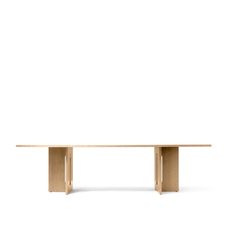 Androgyne rectangular dining table - Natural oak. 278x109 cm - Audo Copenhagen