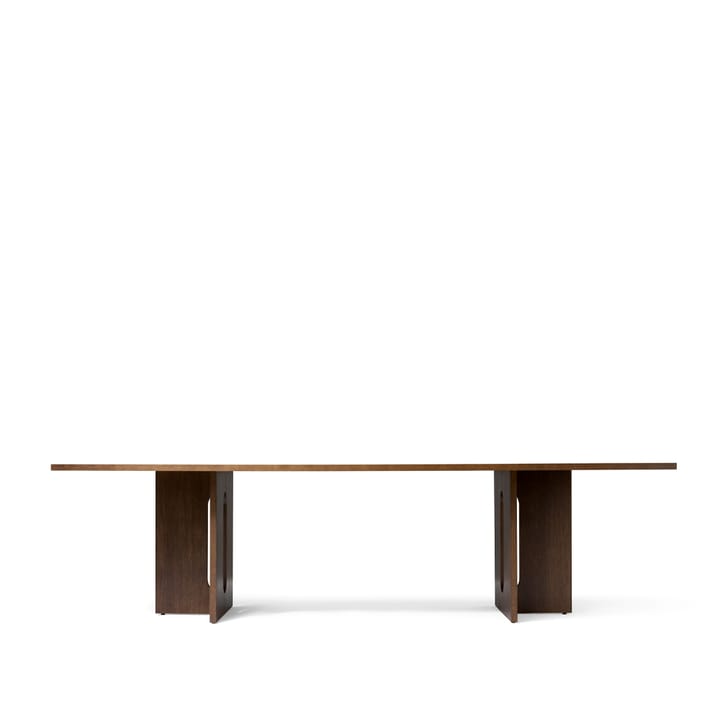 Androgyne rectangular dining table - Oak dark stained. 278x109 cm - Audo Copenhagen
