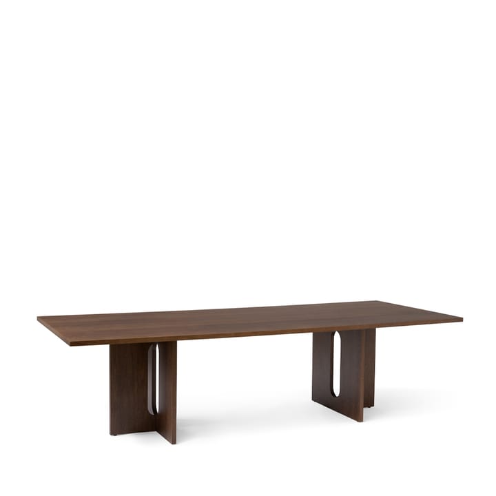 Androgyne rectangular dining table - Oak dark stained. 278x109 cm - Audo Copenhagen