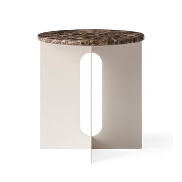 Androgyne table top for side table - Brown emperor - Audo Copenhagen