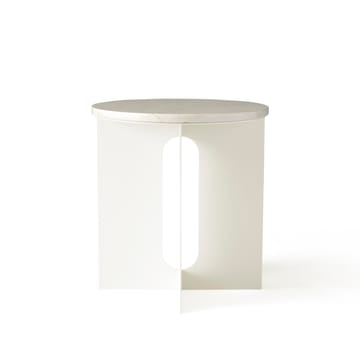 Androgyne table top for side table - ivory white - Audo Copenhagen