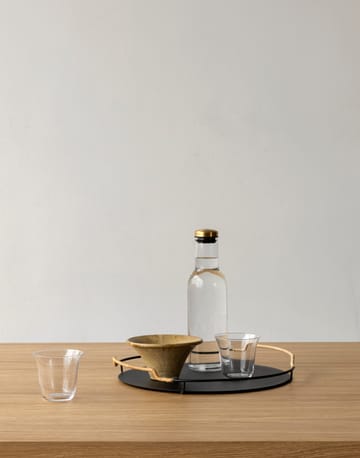 Balcony serving tray Ø36.5 cm - Black - Audo Copenhagen