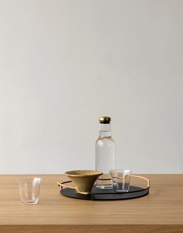 Balcony serving tray Ø36.5 cm - Black - Audo Copenhagen