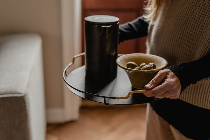 Balcony serving tray Ø36.5 cm - Black - Audo Copenhagen