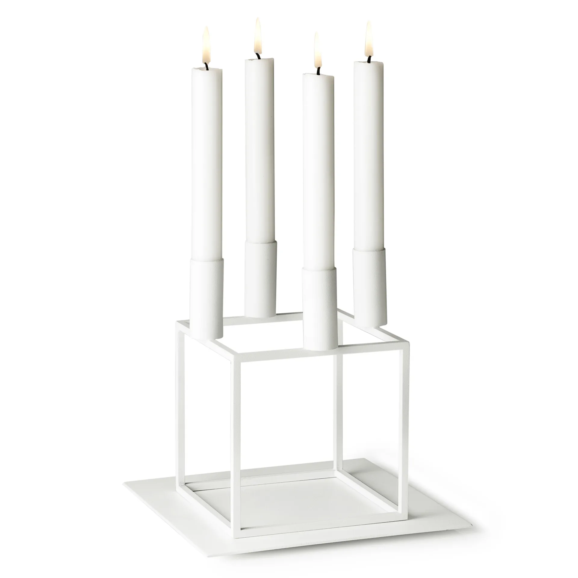 Base for the Kubus 4 candle holder, white Audo Copenhagen